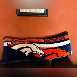 Northwest officially licensed Denver Broncos super plush Body Pillow NWOT